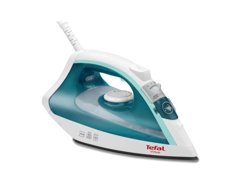 Fier de calcat Tefal Virtuo FV1710E0, 1800W, functie anticalcar, Alb