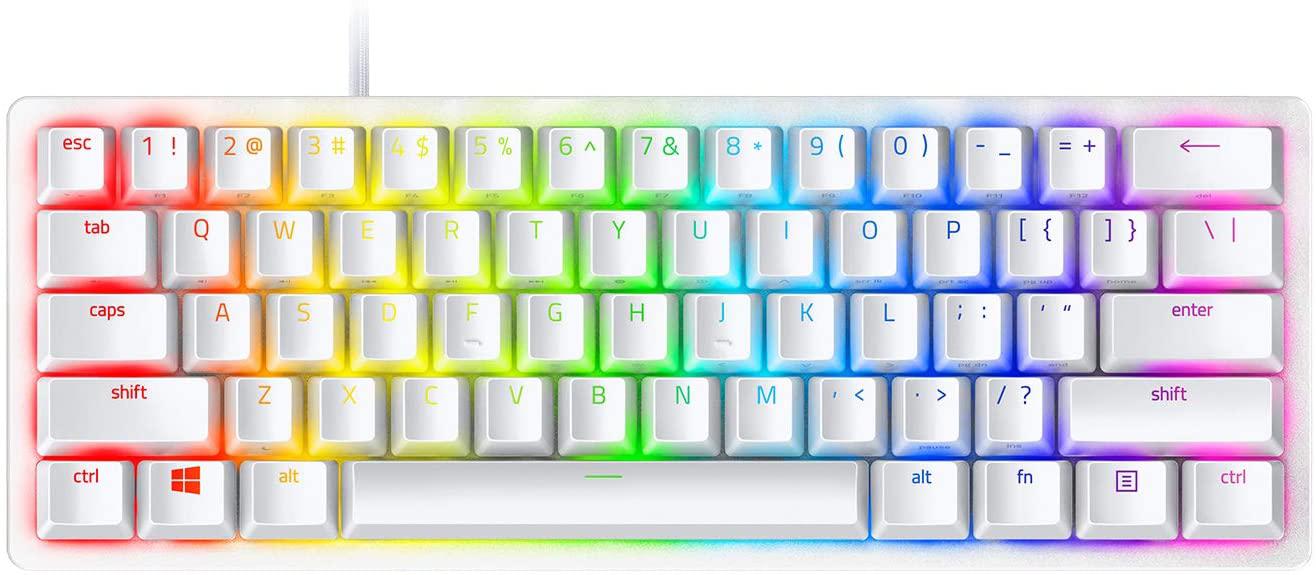 Tastatura Razer Huntsman Mini, gaming, alba