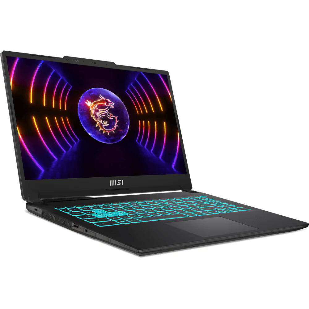 Laptop MSI Gaming Cyborg 15 A13VF-1608XRO, 15.6" FHD (1920x1080), 144Hz, Intel Core i5-13420H, NVIDIA GeForce RTX 4060 Laptop GPU 8GB GDDR6, 16 GB RAM, 512 GB SSD, Free DOS, Translucent Black