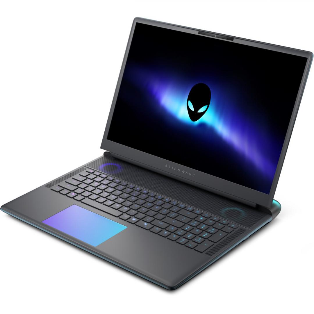 Laptop Gaming Alienware 18" QHD+ 300Hz, Intel Core Ultra 9, NVIDIA GeForce RTX 5080, 64GB RAM, 12TB SSD, Windows 11 Pro, Negru