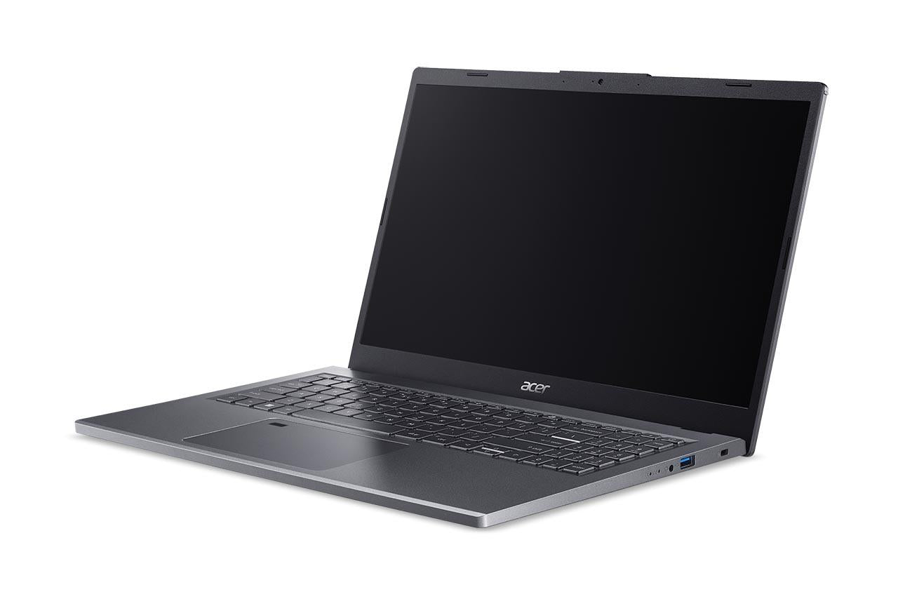 Laptop Acer Aspire 15 A15-51M-59HJ, 15,6 inch (39,62 cm), FHD IPS Display (non-glare) 60 Hz, 1920 x 1080, 16:9, Intel Core i5-13420H Processor, 16 GB RAM, 512 GB SSD, No OS, Steel Gray