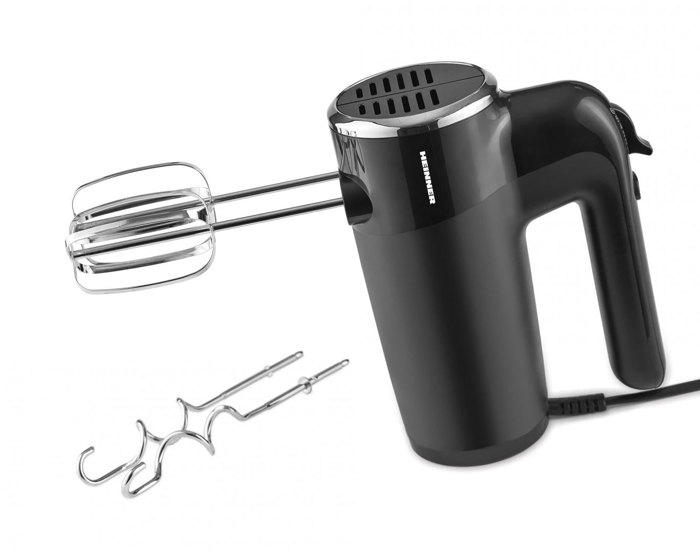 Mixer de mana Heinner HM-300BK, 300W, Negru