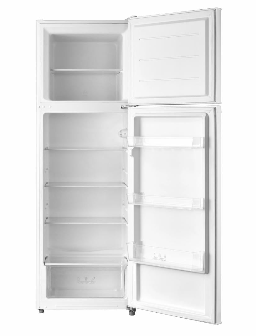 Frigider cu Două Uși Heinner HF-M294E++, 294L, Static, Clasa E, Alb, Sistem Manual