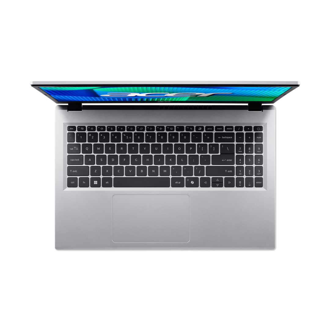 Laptop Acer Extensa 15 EX215-57-51XH, 15.6" (39.6cm), FHD IPS Display 60 Hz, 1920 x 1080, 16:9, Intel Core i5-13420H Processor, 16 GB RAM, 512 GB SSD, No OS, Pure Silver