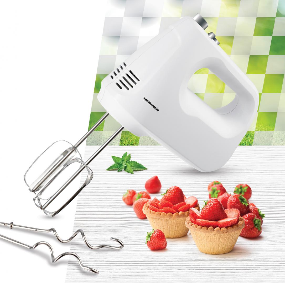 Mixer de mana Heinner White Blossom HM-250WHSL, 250W, Alb