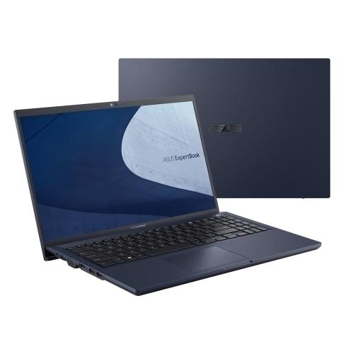 Laptop Business ASUS ExpertBook B1, B1502CGA-BQ0302XA, 15.6-inch, FHD (1920 x 1080) 60 Hz, Intel Core i3-N305 Processor 1.8 GHz, 8 GB RAM, 256 GB SSD, Windows 11 Pro Education, Star Black