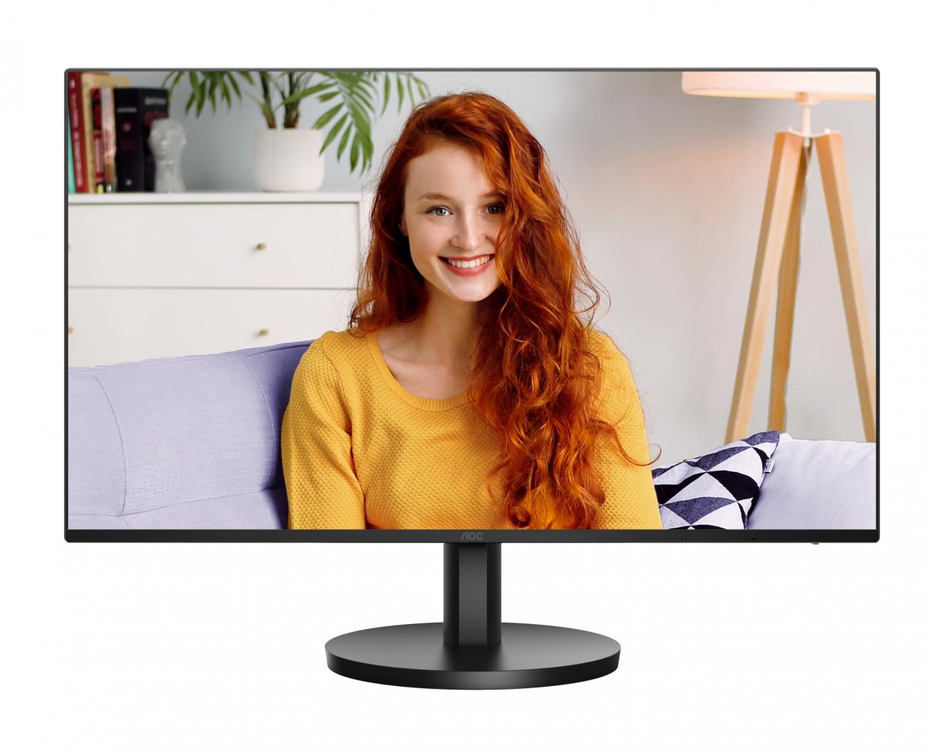 Monitor AOC 24B3HA2 23.8", Full HD, 100Hz, Negru