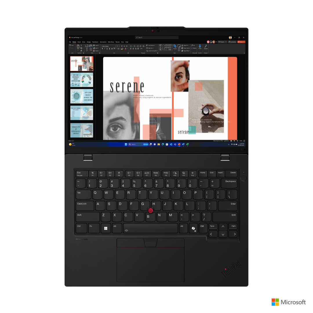 Laptop Lenovo ThinkPad L14 Gen 5 (Intel), 14" WUXGA, Intel Core Ultra 7 155U, 32 GB RAM, 1 TB SSD, Windows 11 Pro, Negru