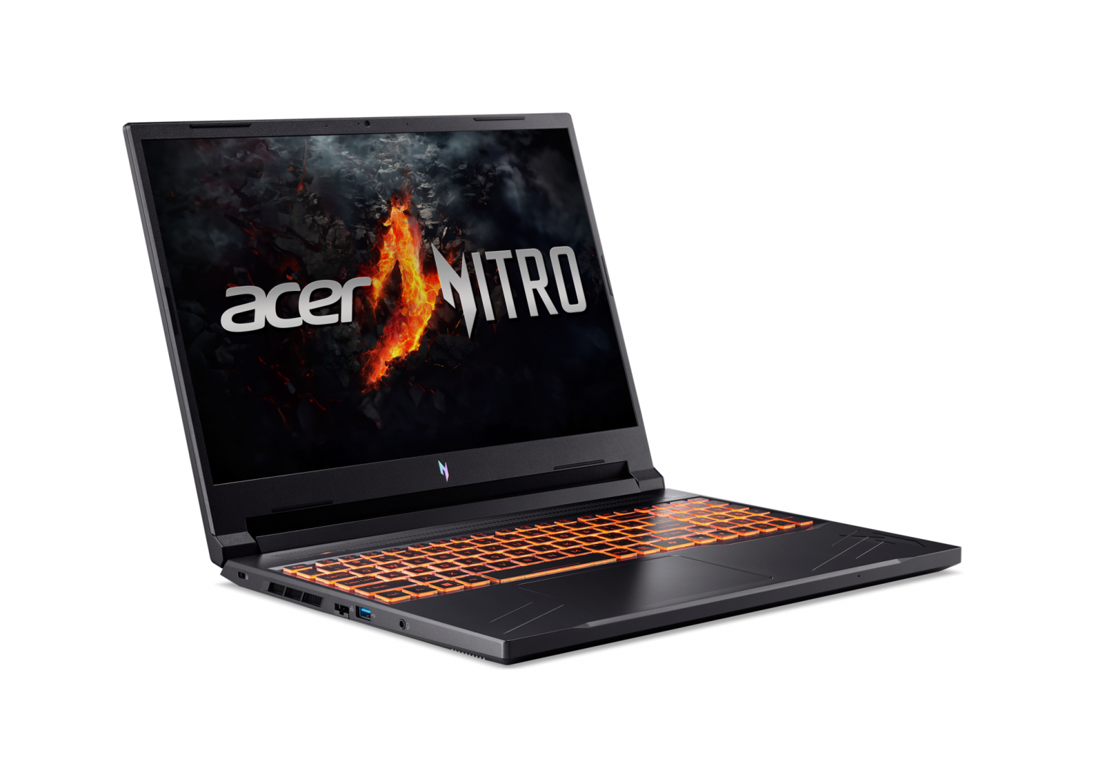 Laptop Acer Gaming Nitro V16 ANV16-71-77U1, 16 inches (40.64 cm), WQXGA 180 HZ IPS Display, 2560 x 1600, Intel Core i7-14650HX Processor, NVIDIA GeForce RTX 4060 8 GB GDDR6 VRAM, 16 GB RAM, 1 TB SSD, No OS, Obsidian Black