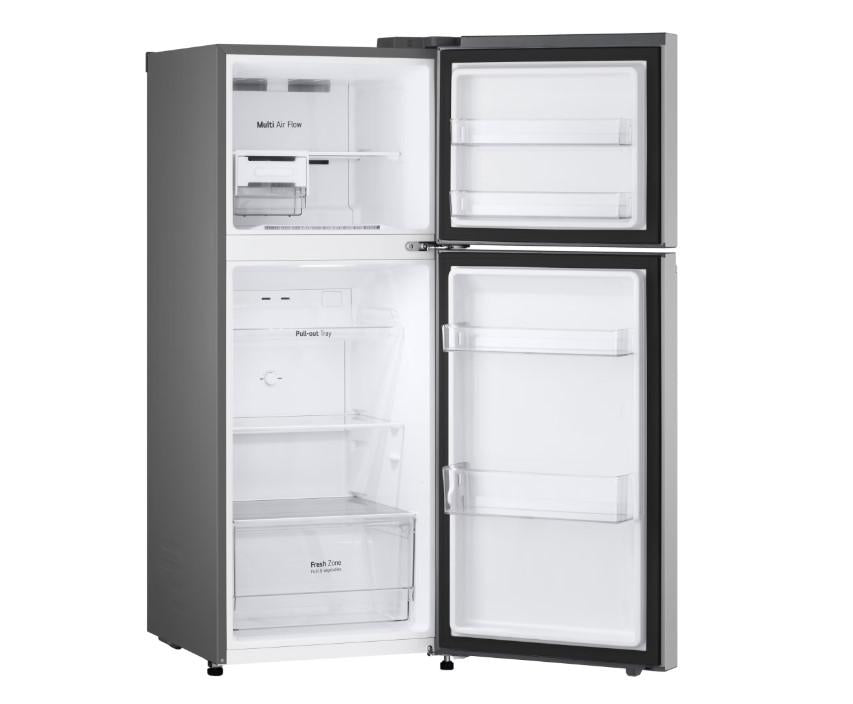 Frigider LG GTBV22PYGKD 217L, No Frost, Inverter, Super Răcire & Congelare, Argintiu