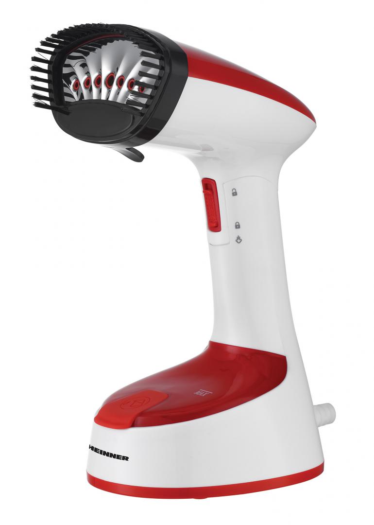 Aparat de calcat vertical Heinner Charon HGS-1400RD, 1470W, Rosu