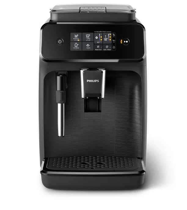 Espressor Automat Philips EP1220/00, 15 Bar, Cafea Măcinată/Boabe, Spumare Clasică, Negru