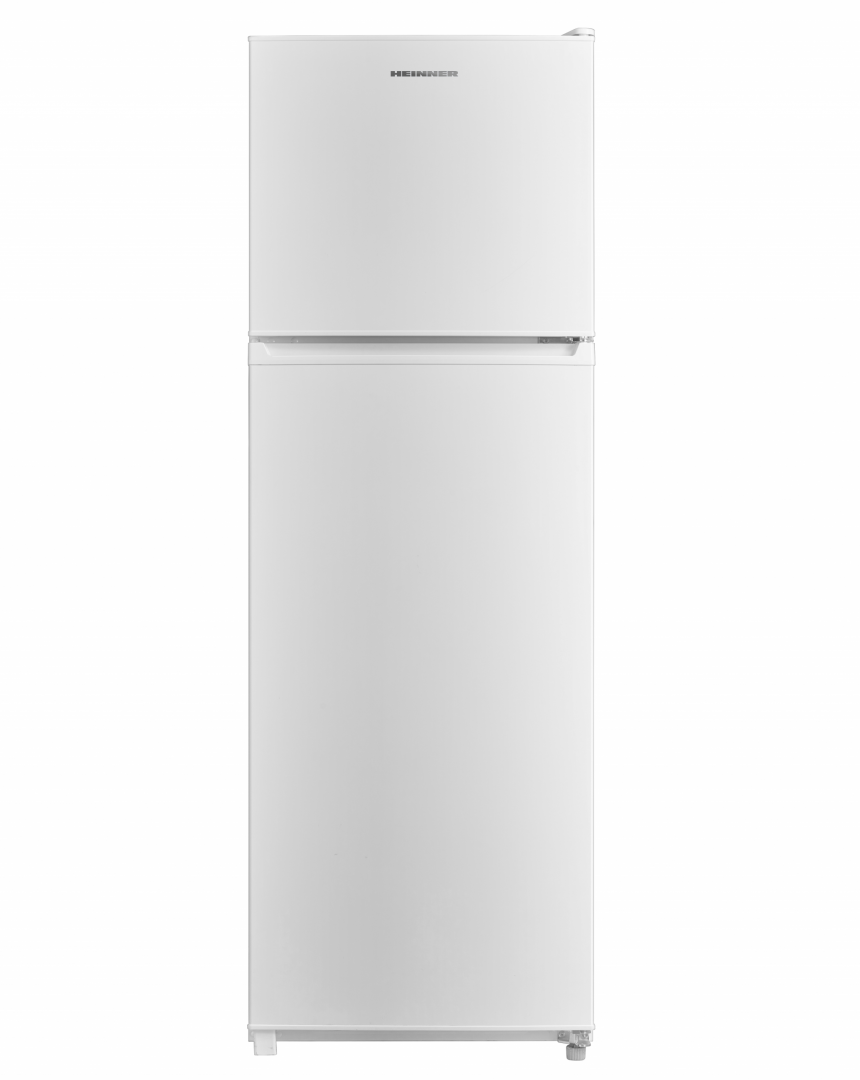 Frigider cu Două Uși Heinner HF-M294E++, 294L, Static, Clasa E, Alb, Sistem Manual