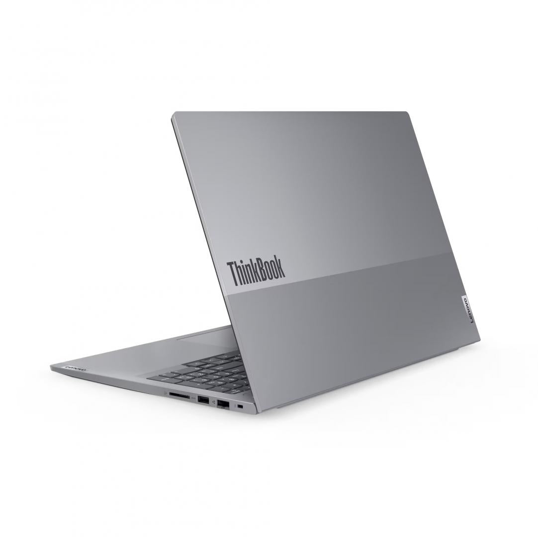 Laptop Lenovo ThinkBook 16 G7 IML, 16" WUXGA (1920x1200) IPS 300nits, Intel Core Ultra 7 155H, Intel Arc Graphics, 16 GB RAM, 512 GB SSD, Windows 11 Pro, Arctic Grey