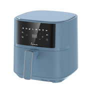 Friteuză cu Aer Cald FRAM FAF-B6BL17SQ, 5.7L, 1700W, 8 Programe, Display Digital, Bleu