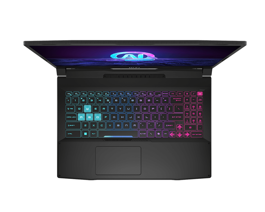 Laptop MSI Gaming Katana A15 AI B8VE-605XRO, 15.6" FHD (1920x1080), 144Hz, AMD Ryzen 7 8845HS, NVIDIA GeForce RTX 4050 Laptop GPU 6GB GDDR6, 16 GB RAM, 512 GB SSD, Free DOS, Black