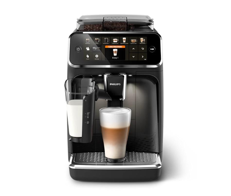 Espressor Automat Philips LatteGo EP5441/50, 1500W, 15 Bar, 12 Băuturi, Râșniță Ceramică, Negru