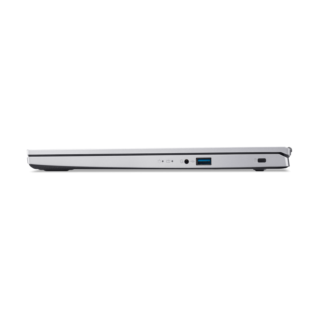 Laptop Acer Aspire Go 15 AG15-42P, 15.6 inch (39.62 cm), Acer ComfyView FHD IPS Display, 1920 x 1080, 60 Hz,  AMD Ryzen 5 5625U Processor, 16 GB RAM, 512 GB SSD, No OS, Pure Silver