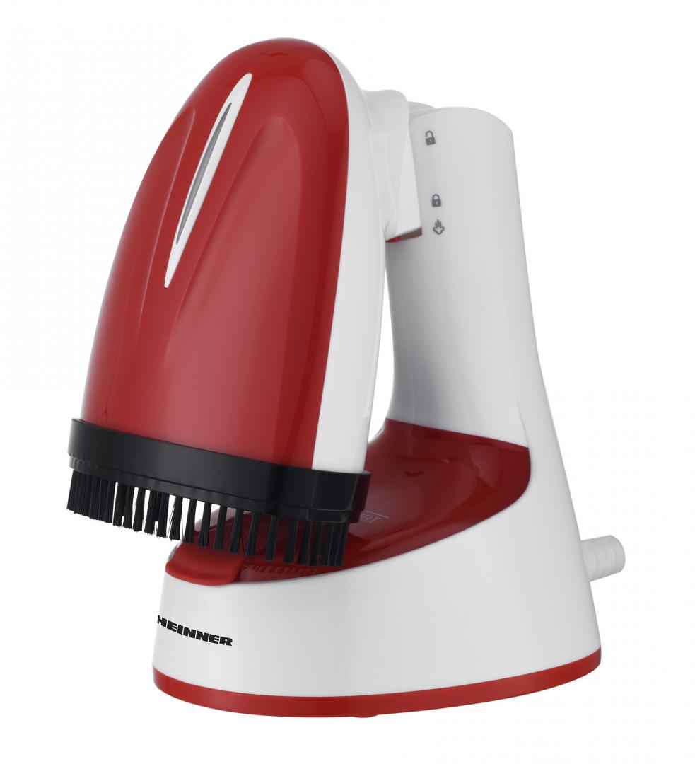 Aparat de calcat vertical Heinner Charon HGS-1400RD, 1470W, Rosu