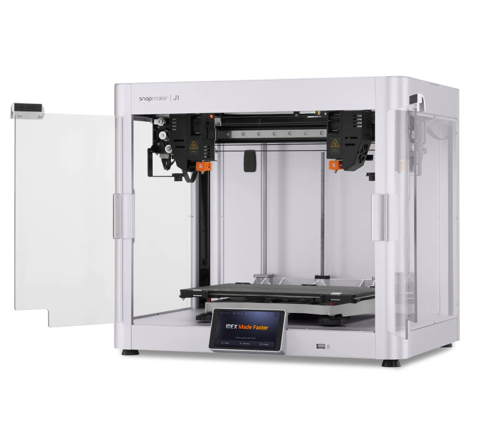 Snapmaker J1S High Speed IDEX – Imprimantă 3D 350mm/s, Ecran Tactil 5”