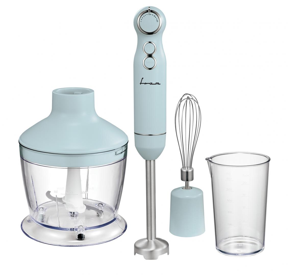 Blender de mana Fram FHBL-RAC1200BL, 1200W, Albastru