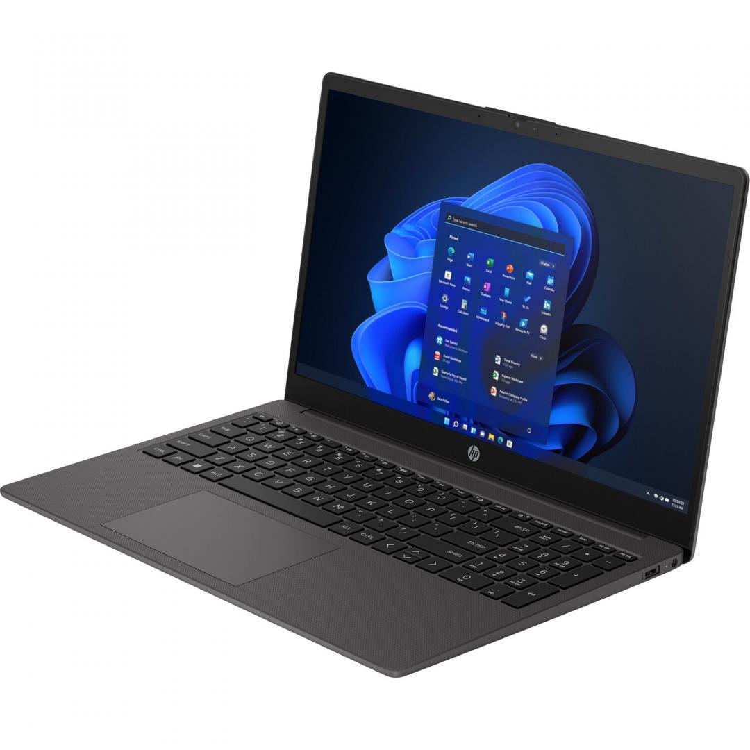 Laptop HP 250 G10 cu procesor Intel Core i5-1334U 10-Core, 15.6 inch FHD, 60 Hz, 8 GB RAM, 512 GB SSD, Free DOS, Dark Ash Silver