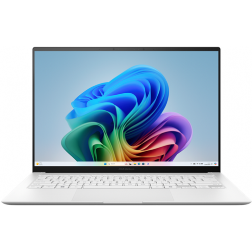 Laptop ASUS Zenbook S 14, UX5406SA-PV178X, 14.0-inch, 3K (2880 x 1800) OLED 120 Hz, Intel Core Ultra 7 258V, 32 GB RAM, 1 TB SSD, Windows 11 Pro, Scandinavian White