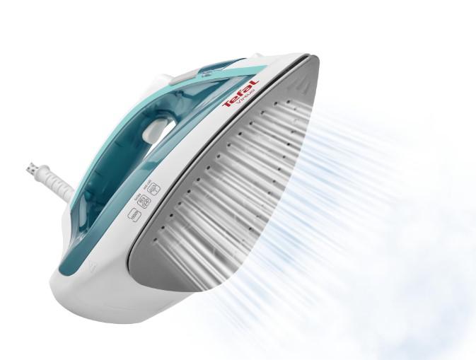 Fier de calcat Tefal Virtuo FV1710E0, 1800W, functie anticalcar, Alb