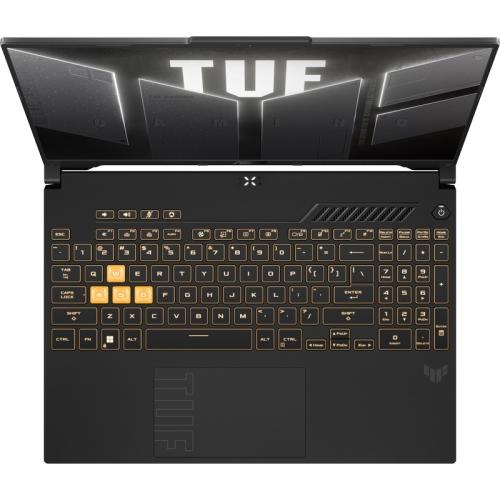 Laptop Gaming ASUS ROG TUF F16, FX607VU-RL048, 16-inch,  16:10 (1920 x 1080) WUXGA, 144 Hz,  Intel Core i5-13420H Processor,  NVIDIA GeForce RTX 4050 Laptop GPU, 16 GB RAM, 512 GB SSD, Free DOS, Mecha Gray