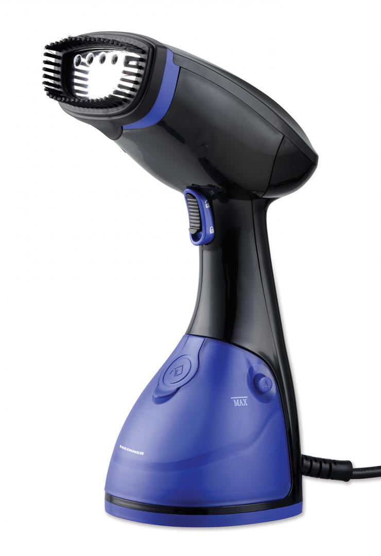 Aparat de calcat vertical Heinner HGS-1600BK, 1630 W, Negru
