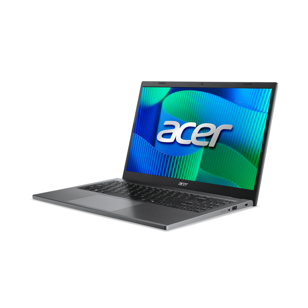 Laptop Acer Extensa 15 EX215-24, 15.6 inches (39.62 cm), 60 Hz, Acer ComfyView FHD IPS Display, 1920 x 1080, AMD Ryzen 3 7320U Processor, 8 GB RAM, 512 GB SSD, No OS, Steel Grey