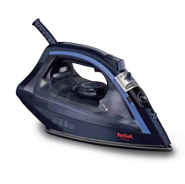 Fier de calcat Tefal Virtuo FV17130, 2000W, sistem antipicurare, Albastru
