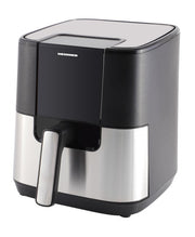 Friteuză cu Aer Cald Heinner HealthyEra 15 HAF-H6BKS1500, 5.5L, 1500W, 8 Programe, Negru/Silver