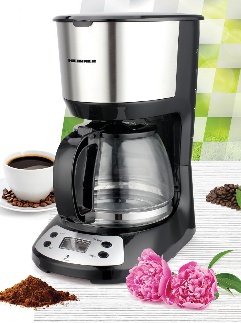 CAFETIERA DIGITALA HEINNER SILVER CHATT HCM-D750GCSS