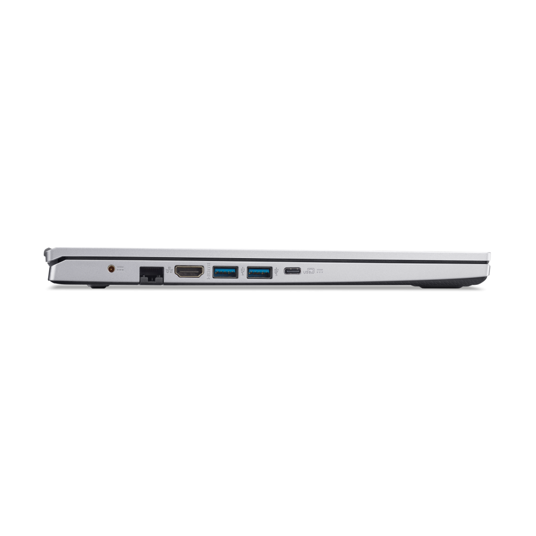 Laptop Acer Aspire Go 15 AG15-42P, 15.6 inch (39.62 cm), Acer ComfyView FHD IPS Display, 1920 x 1080, 60 Hz,  AMD Ryzen 5 5625U Processor, 16 GB RAM, 512 GB SSD, No OS, Pure Silver