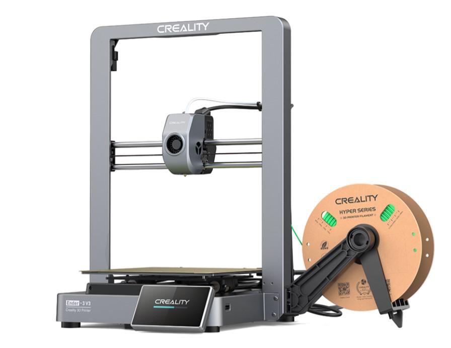 Creality Ender 3 V3 – Imprimantă 3D FDM de Înaltă Precizie, Volum Generos