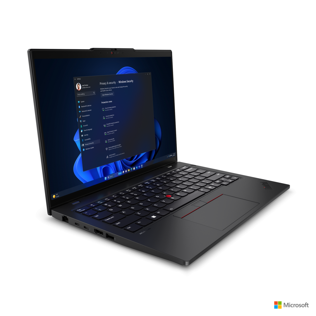 Laptop Lenovo ThinkPad L14 Gen 5 (Intel), 14" WUXGA, Intel Core Ultra 7 155U, 32 GB RAM, 1 TB SSD, Windows 11 Pro, Negru