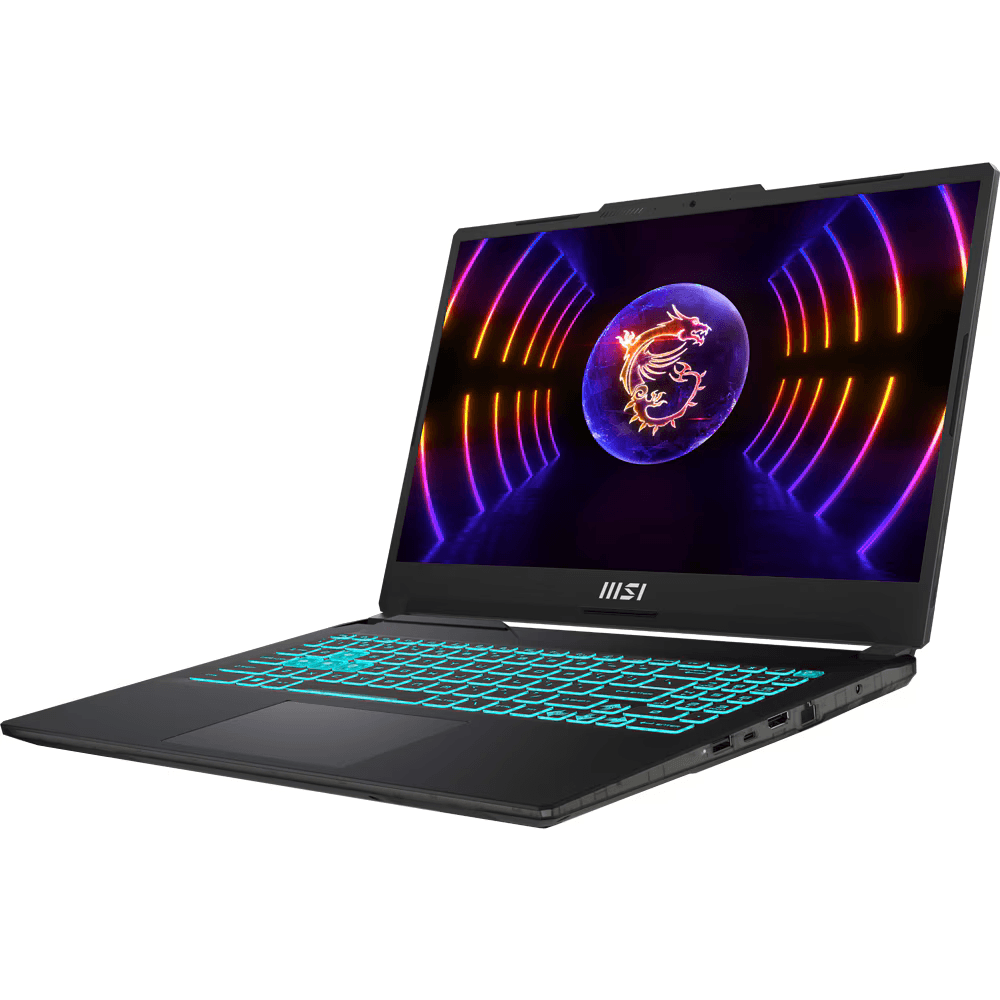 Laptop MSI Gaming Cyborg 15 A13VF-1608XRO, 15.6" FHD (1920x1080), 144Hz, Intel Core i5-13420H, NVIDIA GeForce RTX 4060 Laptop GPU 8GB GDDR6, 16 GB RAM, 512 GB SSD, Free DOS, Translucent Black