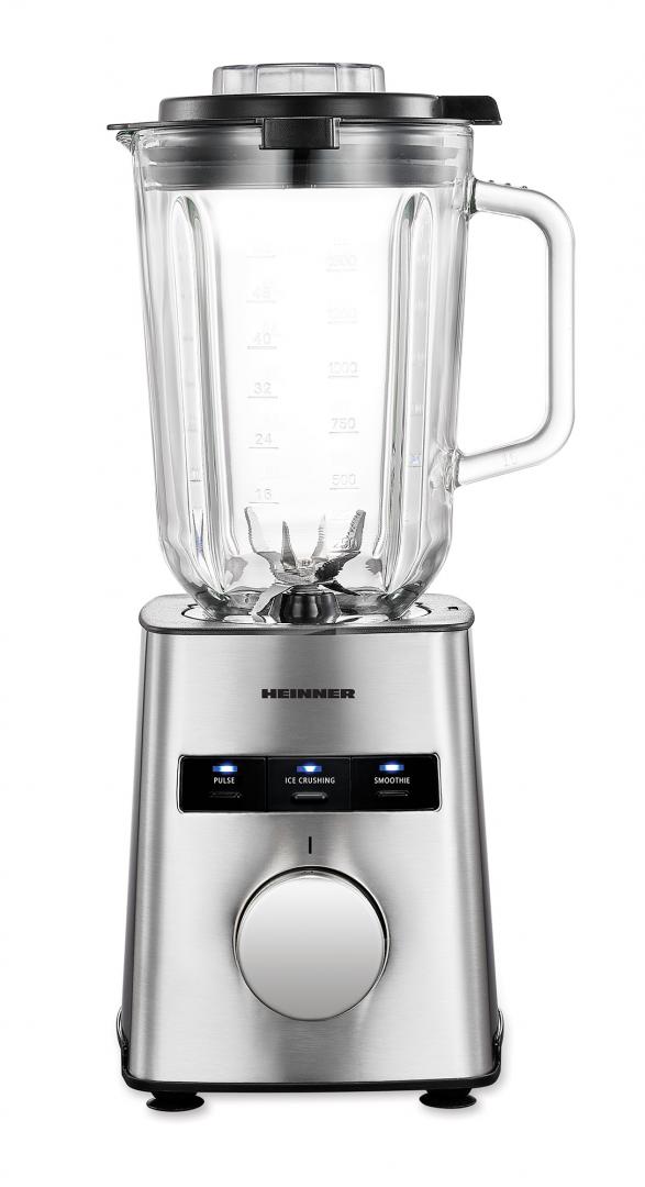 Blender de masa Heinner HBL-HE800SS, 800W, Bol 1.5L, Argintiu