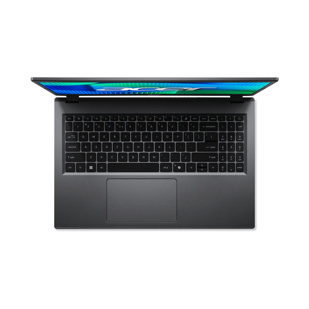 Laptop Acer Extensa 15 EX215-24, 15.6 inches (39.62 cm), 60 Hz, Acer ComfyView FHD IPS Display, 1920 x 1080, AMD Ryzen 3 7320U Processor, 8 GB RAM, 512 GB SSD, No OS, Steel Grey