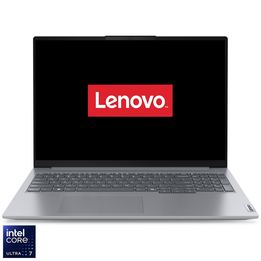 Laptop Lenovo ThinkBook 16 G7 IML cu procesor Intel Core Ultra 7 155H pana la 4.8GHz, 16" WUXGA, IPS, 32GB RAM, 1TB SSD, Windows 11 Pro, Arctic Grey