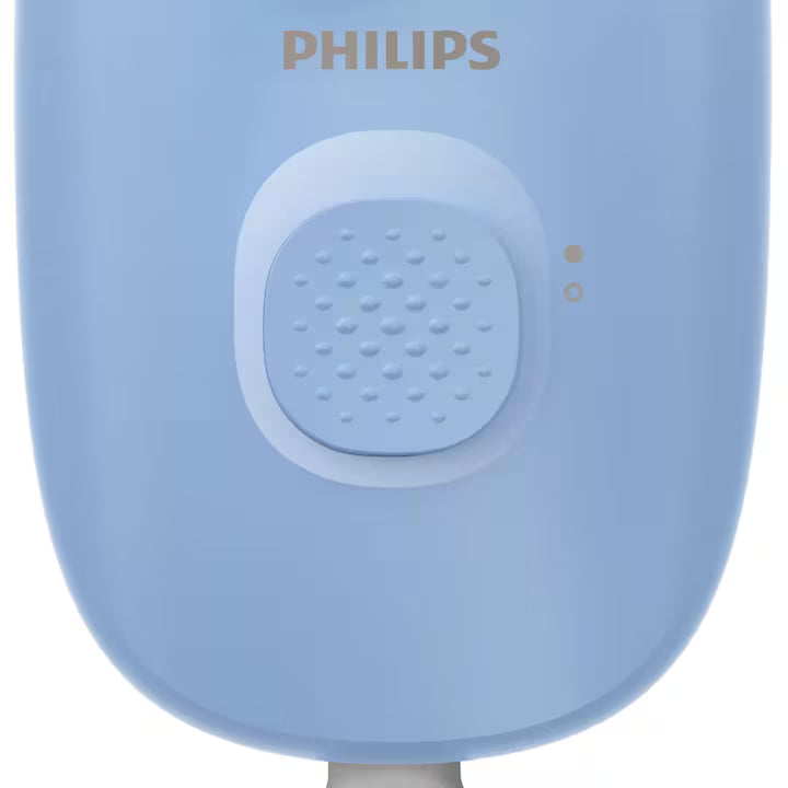 Epilator cu Fir Philips Seria 2000 BRE228/00 1 Setare de Viteza Cap de Epilare Lavabil Albastru